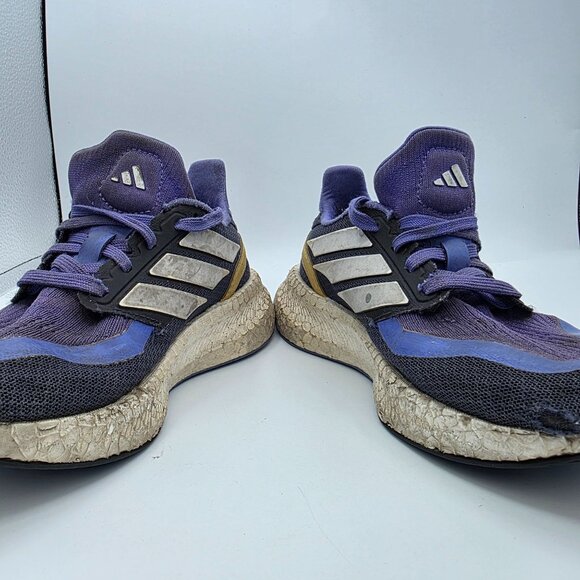 Adidas Grade School Pureboost Light Kids Size 3.5 Purple Athletic shoes Casual - Picture 2 of 14